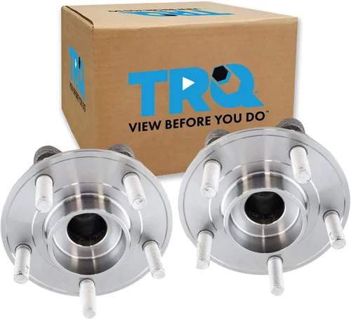 Vista 147 de TRQ Juego de 2 rodamientos de rueda delantera y conjunto de cubo compatible con Tesla 3 2020 Y 2018-2019 para Tesla 3 2020 Tesla Y AWD 2018-2019