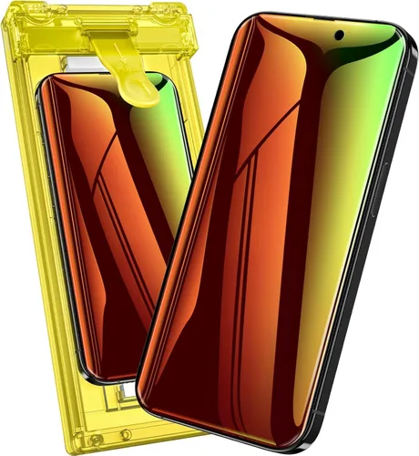Vista 9 de Fotbor Película de vidrio templado de privacidad para iPhone XR/iPhone 11, [2 unidades] Protector de pantalla de 6.1 pulgadas