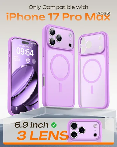 Vista 411 de TOCOL Funda para iPhone 11, compatible con Magsafe, protección completa de cámara, imanes integrados, protección contra caídas, funda translúcida