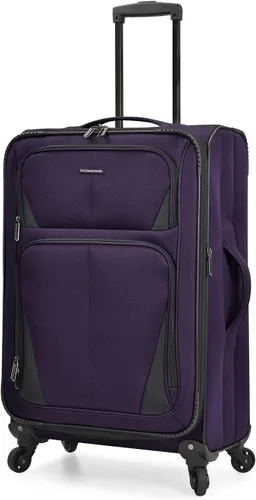 Vista 61 de U.S. Traveler Aviron Bay - Equipaje extensible con ruedas giratorias, Color verde azulado.), US08125E23