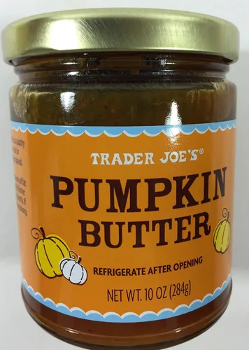 Vista 4 de Trader Joes Pumpkin Pancake Waffle Mix 21.2 onzas y mantequilla de calabaza 10 onzas