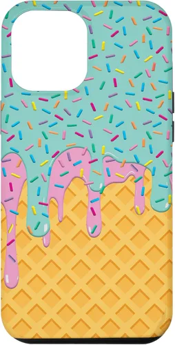 Vista 26 de Ice Cream Cone with Sprinkles Case for iPhone 17