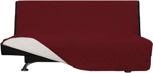 Vista 98 de Easy-Going - Funda reversible para sofá, resistente al agua, con varillas de espuma y correas elásticas, protector de muebles para mascotas y perros
