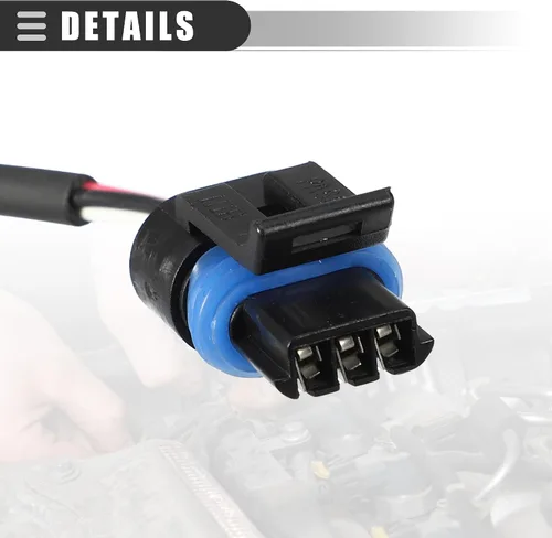 Vista 6 de Motoforti Sensor de velocidad de efecto Hall, para Polaris ATV MAGNUM 325 330 500 2x4 4x4 2000-2006, ABS, negro
