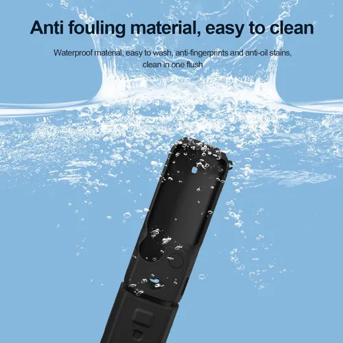 Vista 4 de Accesorios para cámara de acción, funda protectora a prueba de golpes, funda de silicona para bolsillo 3 con placa de cubierta de pantalla, fácil