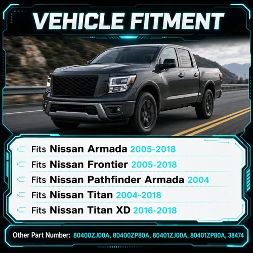 Vista 2 de Partsflow Kit de pasador de bisagra de puerta delantera y buje para Nissan