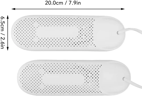 Vista 7 de Secador de zapatos para el hogar, desodorante eléctrico para botas, elimina la humedad y el olor, calentador de zapatos para calcetines y botas