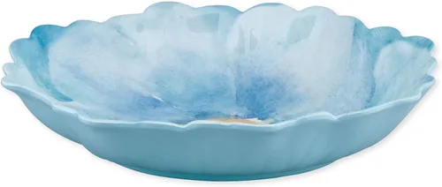 Vista 8 de Supreme Housewares Cuenco de melamina en forma de pétalo de lavanda, cuenco con diseño floral sin BPA para ensalada, fruta, pasta o entretenimiento