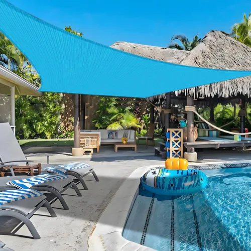 Vista 9 de COOLBOYS - Parasol rectangular de 10 x 20 pies, para exteriores