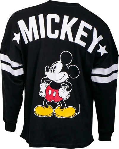 Vista 3 de Disney Mickey Mouse - Camisa de manga larga negra a rayas