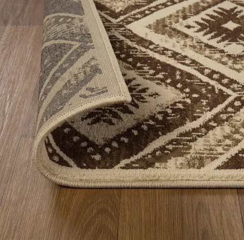 Vista 3 de SUPERIOR Alfombra de pasillo para interiores con respaldo de yute, decoración moderna para el piso del hogar, pasillo, sala de estar, cubierta