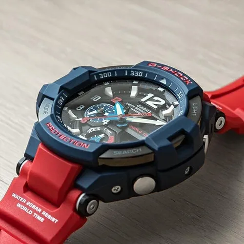 Vista 7 de G-Shock GA-11002A gravitymaster elegante relojEsfera AzulTalla única
