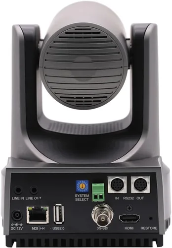 Vista 3 de PTZOptics Move 4K 20X Cámara (gris)