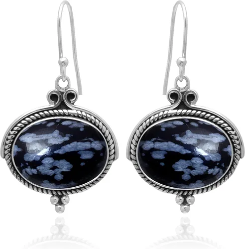 Vista 31 de Veracity Jewelry - Aretes de plata de ley con piedras preciosas para mujeres y niñas, regalo para su cumpleaños, aniversario, esposa, mamá, novia