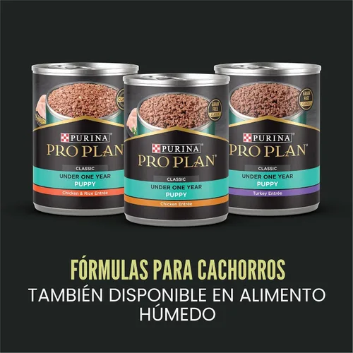 Vista 8 de Purina Pro Plan Alimento para Cachorros de Piel y Estómago Sensibles Fórmula de Cordero y Harina de Avena - Bolsa de 4 lb