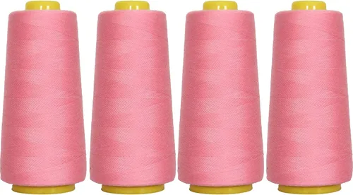 Vista 91 de Threadart Hilo Serger - Costura Poliéster - 2750 Yard Cono 40/2 - Aguamarina Polyester serger thread for overlock sewing, seams and garment