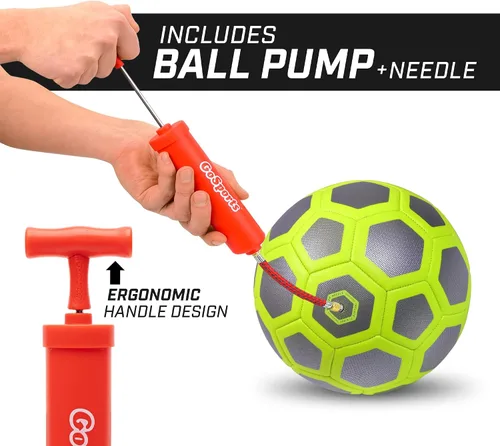 Vista 6 de GoSports Pelotas de fútbol sala Elite – Elige un paquete individual o seis – Ideal para juegos de fútbol sala en interiores o exteriores o práctica
