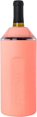 Vista 11 de Vinglacé Enfriador de Botella de Vino - Aislador de Champán Portátil - Funda de Enfriador de Vino de Acero Inoxidable - Mantiene el Vino Frío
