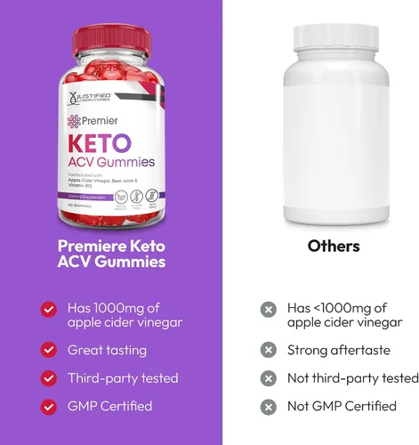 Vista 3 de Justified Laboratories Premier Keto 1000 mg, Rojo