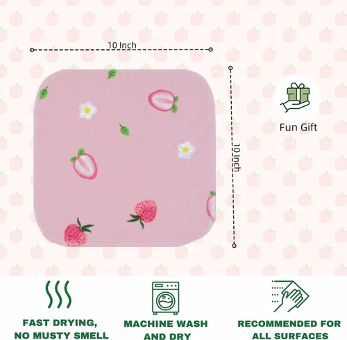 Vista 3 de Toallas de papel reutilizables lavables – Toallas de papel sin papel con rollo de cartón, paquete de 25 toallas de cocina de tela, superabsorbentes