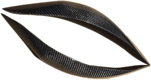 Vista 4 de Nuevo Párpados de Faro de Fibra de Carbono 2PC para Subaru WRX STI 2014-2019