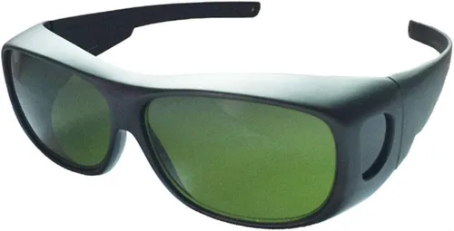 Vista 5 de IPL CE OD5+ CE UV400 200nm-2000nm Gafas de protección láser Gafas de seguridad para tratamiento de depilación láser y cosmetología láser Operador