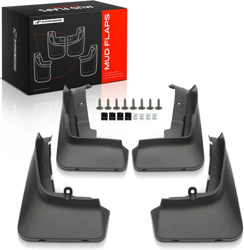 Vista 11 de A-Premium Guardabarros compatibles con BMW X7 2019-2023, no requiere perforación, protectores de lodo con accesorios de hardware, juego de 4