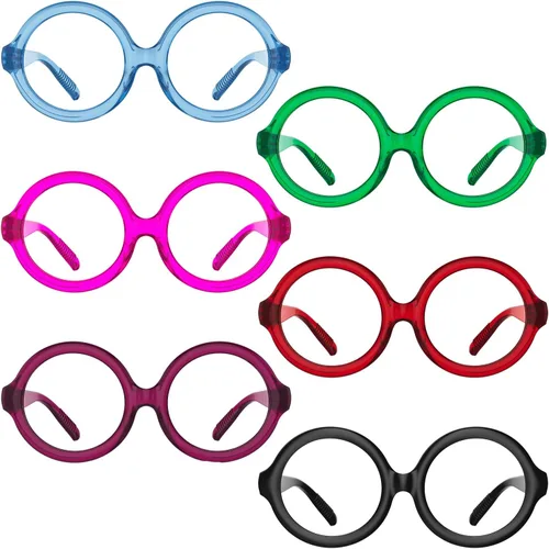 Vista 9 de Eyekepper Paquete de 4 Gafas de Lectura Redondas de Gran Tamaño (2 Pares Negros y 2 Pares Carey) para Hombres y Mujeres Lectores Retro +1.00