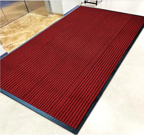 Vista 7 de ITINA Tapete largo para puerta de 3 x 10 pies, resistente e impermeable, tapete de entrada para interior y exterior, tapete absorbente con respaldo