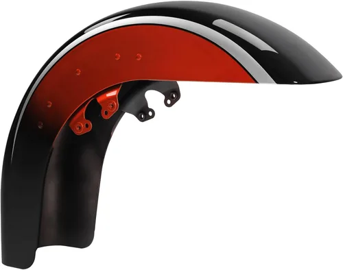 Vista 114 de HR3 Guardabarros delantero de whisky ámbar a juego compatible con Street Glide FLHX 2014 y Road Glide FLTRX 2016 (reemplazo para OEM)