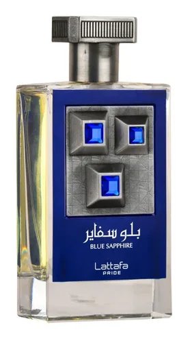 Vista 2 de Lattafa Blue Sapphire Eau De Parfum Spray para Unisex, 3.4 onzas