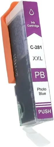 Vista 4 de Cartucho de tinta compatible para impresoras PGI-280 CLI-281 PGI280XXL CLI281XXL funciona con impresoras TR7520 TR8520 TS6120 TS8120 TS9120 TS8320