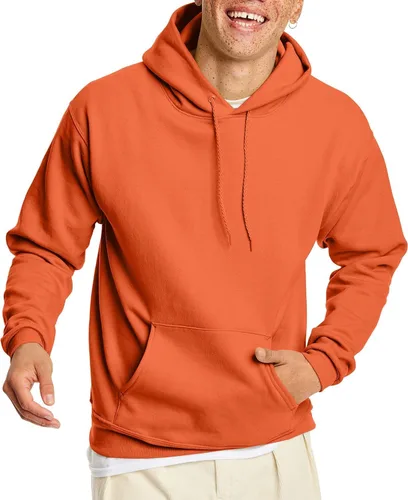 Vista 4 de Hanes mens Ecosmart Hoodie, Midweight Fleece Sweatshirt, Pullover Hooded Sweatshirt for Men