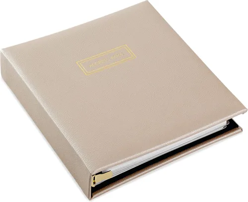 Vista 3 de Libreta de direcciones recargable Hallmark (Crema)