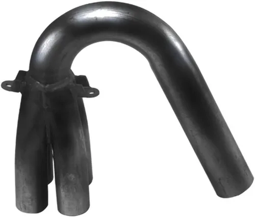 Vista 2 de Colector de escape, 1-1/2 U-Bend, crudo, compatible con Dune Buggy