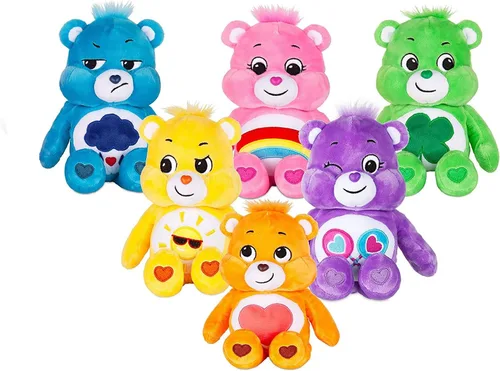 Vista 7 de Care Bears Cheer Bear Peluche de Frijoles
