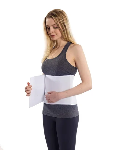 Vista 8 de NYOrtho Faja abdominal posparto, faja abdominal para mujer, recuperación de cesárea, soporte de abdominoplastia, envoltura de vientre para posparto