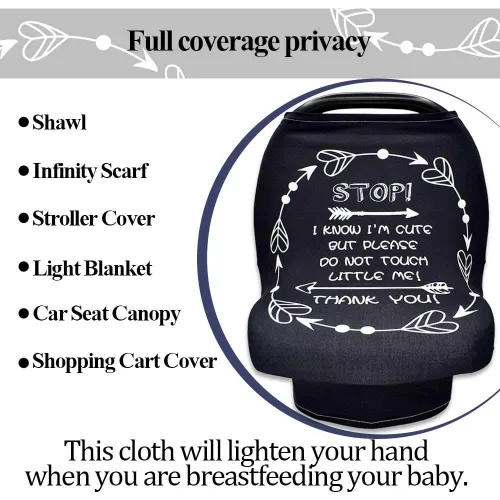 Vista 3 de Funda elástica para asiento de automóvil para bebé, niños y niñas.