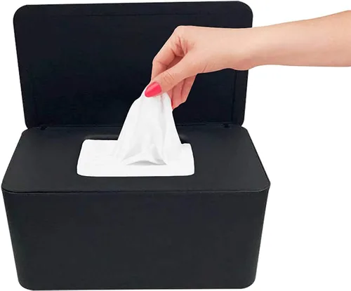 Vista 10 de Moorfowl Dispensador de toallitas de bebé para baño, 8.2 pulgadas de largo Blanco