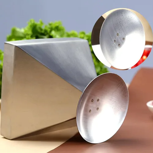 Vista 7 de DOITOOL Onigiri - Molde de acero inoxidable pirámide para tartas de carne, forma de triángulo, forma de relleno de alimentos, moldeador de arroz