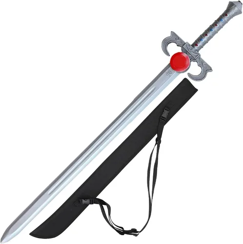 Vista 7 de Armory Replicas™ Premium Foam Fantasy Swords Collection – LARP, Cosplay, and Costume Props with Carrying Belt
