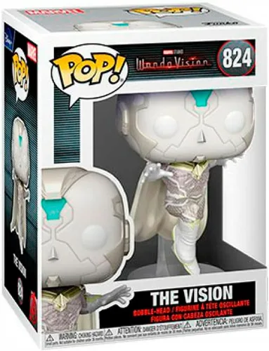 Vista 3 de Funko Pop WandaVision The Vision Glow in the Dark Edición especial
