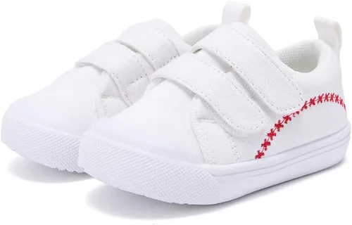 Vista 11 de BMCiTYBM Zapatos de lona para bebé para niños y niñas, zapatillas para caminar Negro (72-Black)