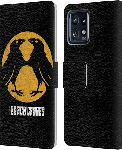 Vista 11 de Head Case Designs Officially Licensed The Black Crowes Artwork Graphics Leather Book Wallet Case Cover Compatible with Motorola Moto Edge 40 Pro