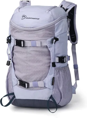 Vista 11 de MOUNTAINTOP Mochila de senderismo de 20L, mochila ligera para exteriores 20l-caqui verde