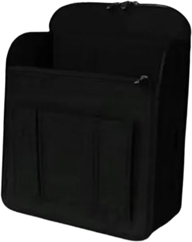 Vista 6 de Backpack Organizer Insert Vertical Design Felt Bag Organizer for Travel Bags, black, L