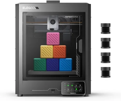 Vista 10 de ELEGOO Impresora 3D Centauri 2, calibración automática completa, apta