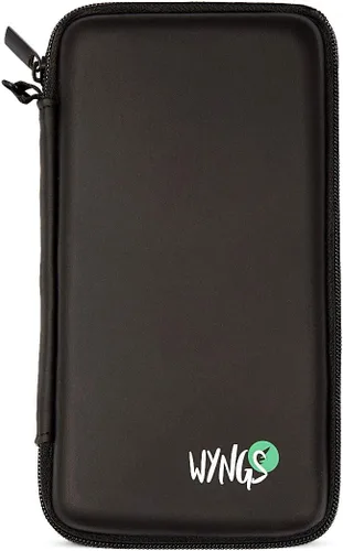 Vista 3 de WYNGS - Funda protectora para calculadora gráfica Texas Instruments TI-84 Plus CE en color negro
