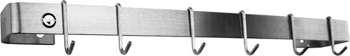 Vista 5 de Enclume Premier - Estante de pared para barra de utensilios (acero inoxidable)