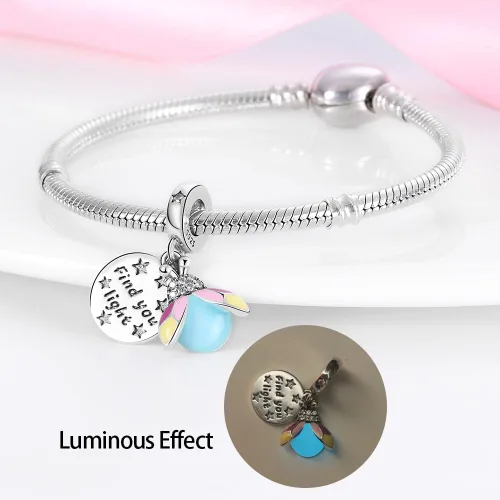 Vista 2 de Pandach 925 Sterling Silver Charms Beads fits Charms Bracelets &Necklace for Woman, Constellation Our Lady Dangle Pendant Bead Girl Jewelry Gifts